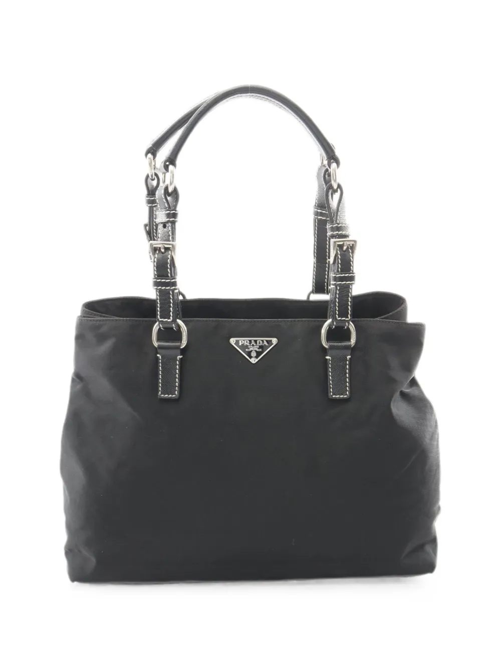 Prada Pre-Owned 2000s logo-detail tote bag - Schwarz