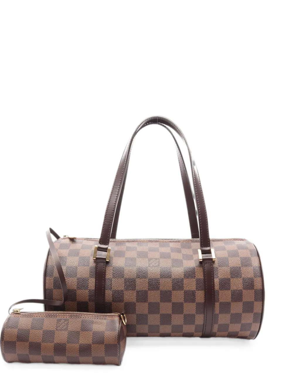 Louis Vuitton Pre-Owned 2005 30 Papillon Damier Ébène holdall bag - Marrone