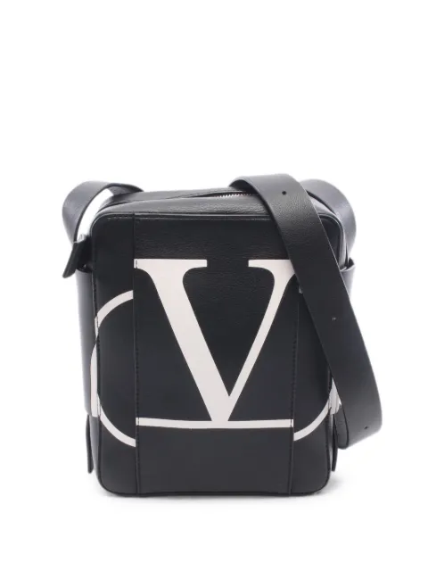 Valentino Garavani Pre-Owned 2010s VLogo leather messenger bag