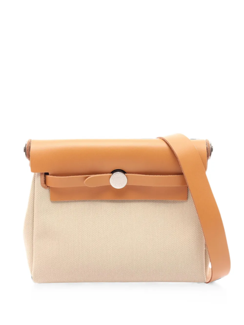 Hermès Pre-Owned 2025 mini Herbag Zip shoulder bag - Nude