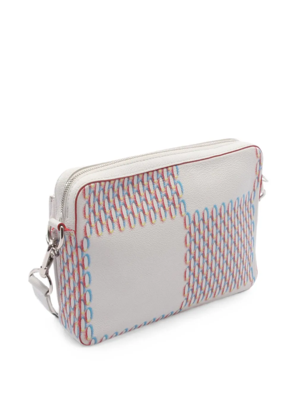 Louis Vuitton Pre-Owned 2000s Damier Giant Spray Trio messengertas Wit
