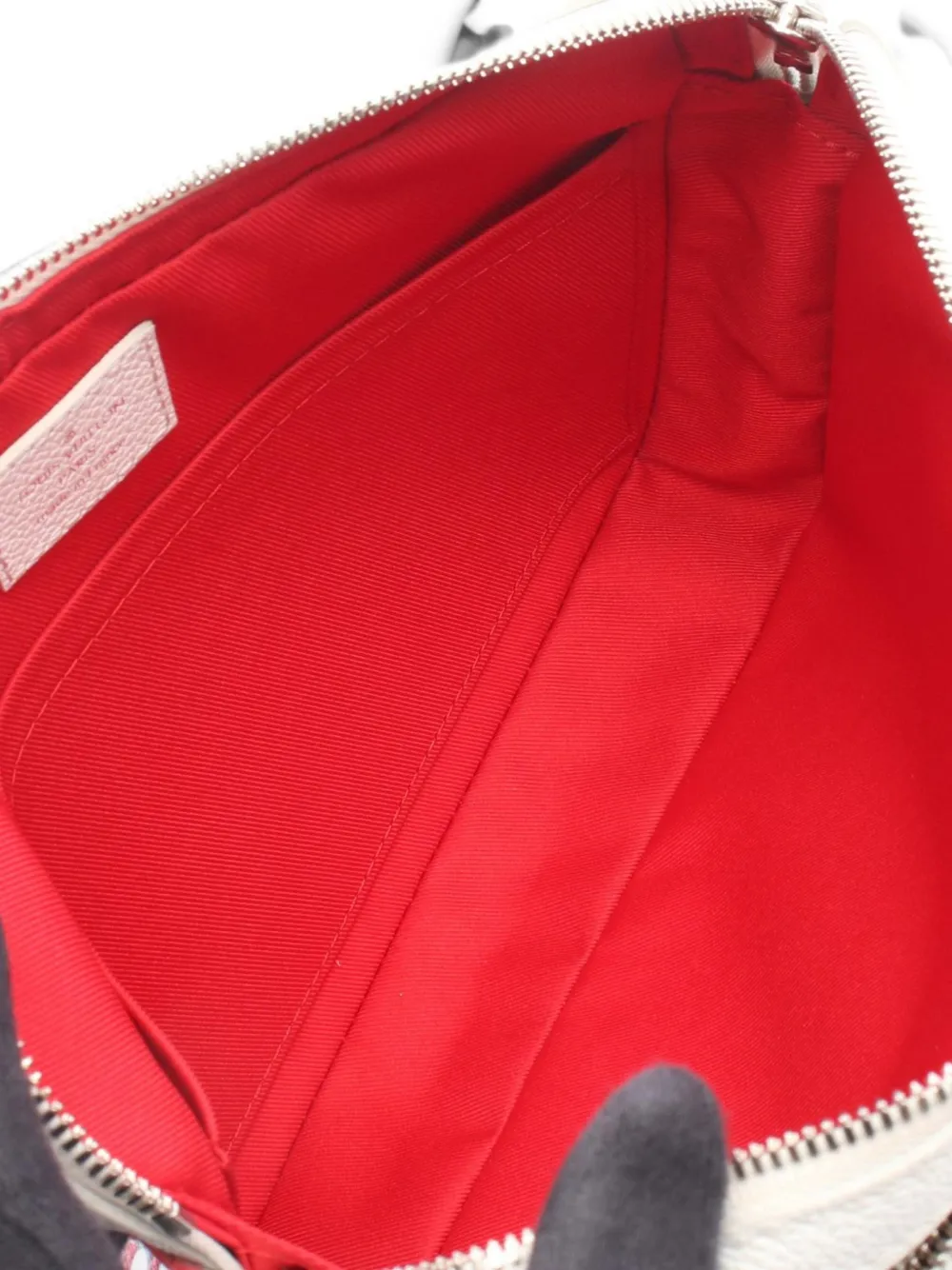 Louis Vuitton Pre-Owned 2000s Damier Giant Spray Trio messengertas Wit