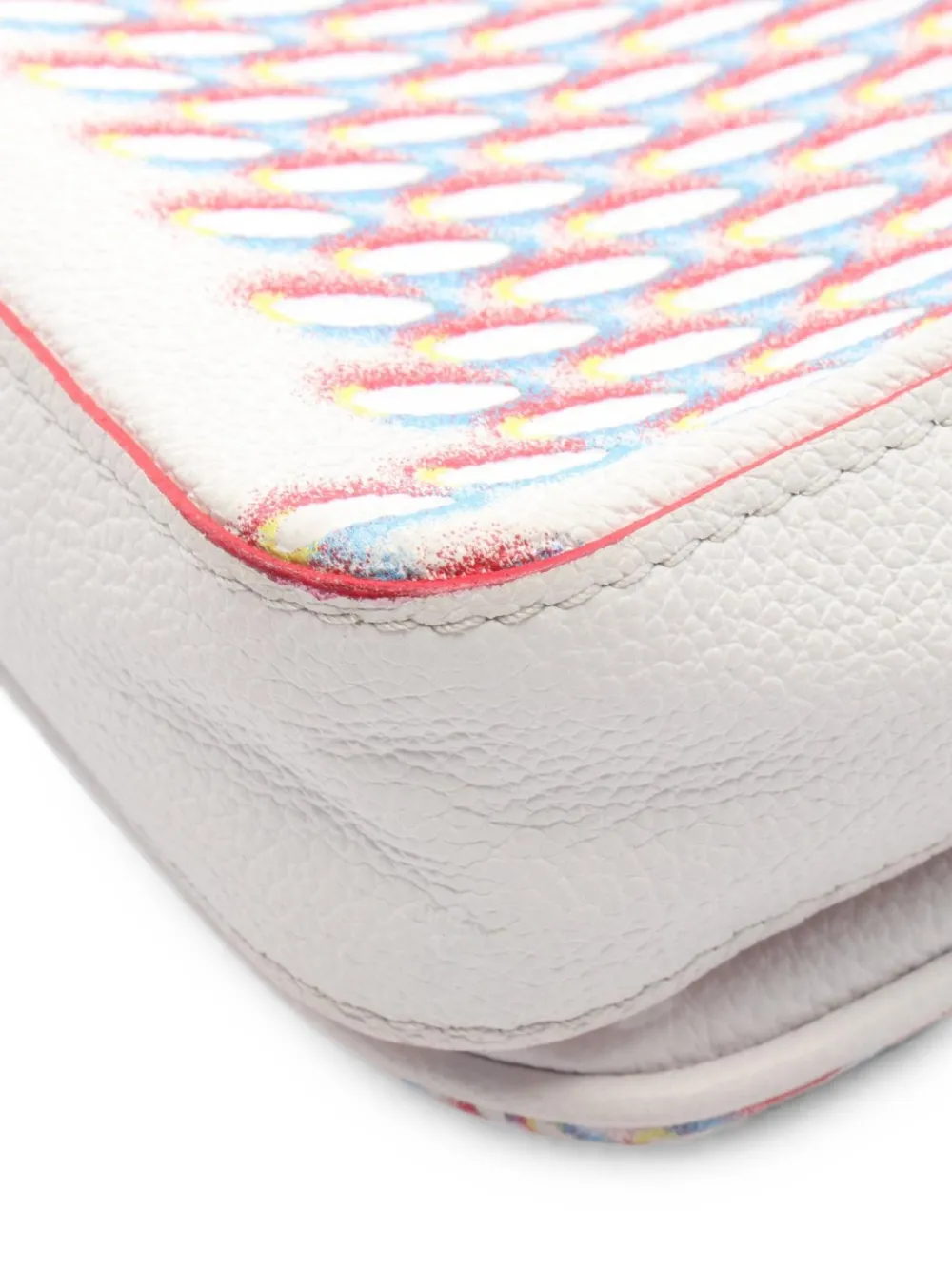 Louis Vuitton Pre-Owned 2000s Damier Giant Spray Trio messengertas Wit