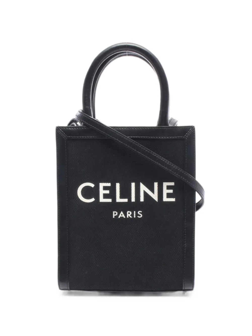 Celine Pre-Owned 2010s mini Vertical Cabas tote bag - Schwarz