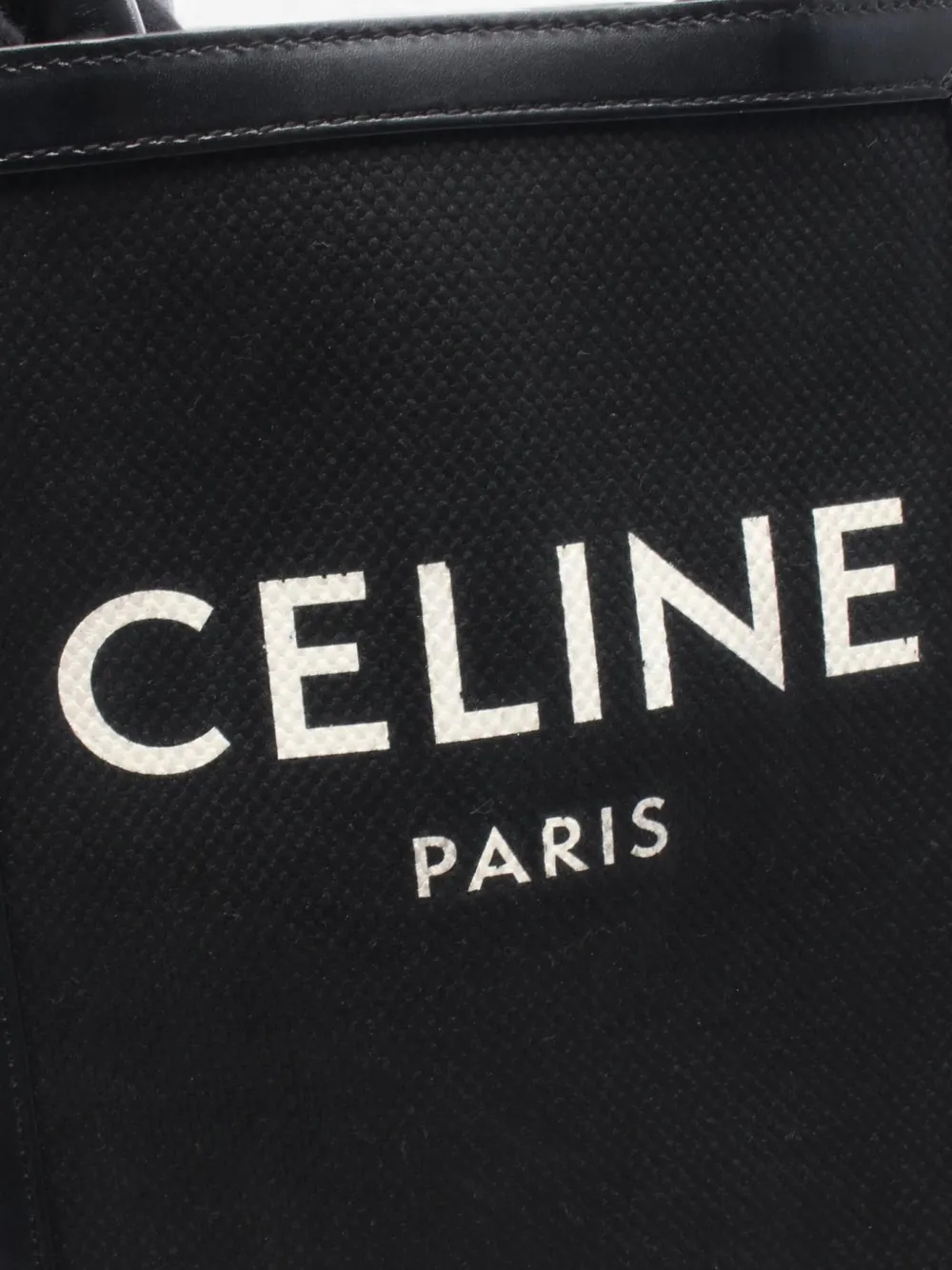 Celine Pre-Owned 2010s Vertical Cabas mini-shopper Zwart