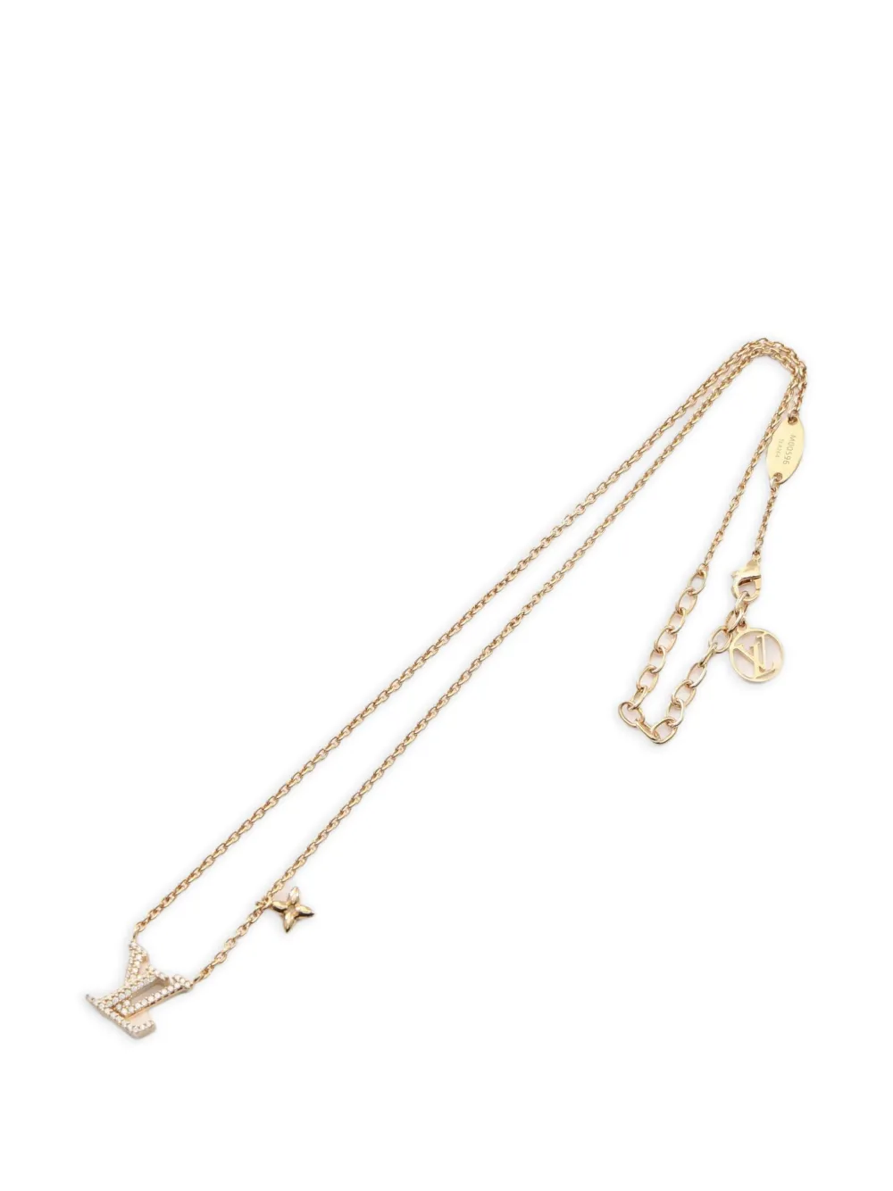 Louis Vuitton Pre-Owned 2024 LV-motif necklace - Oro