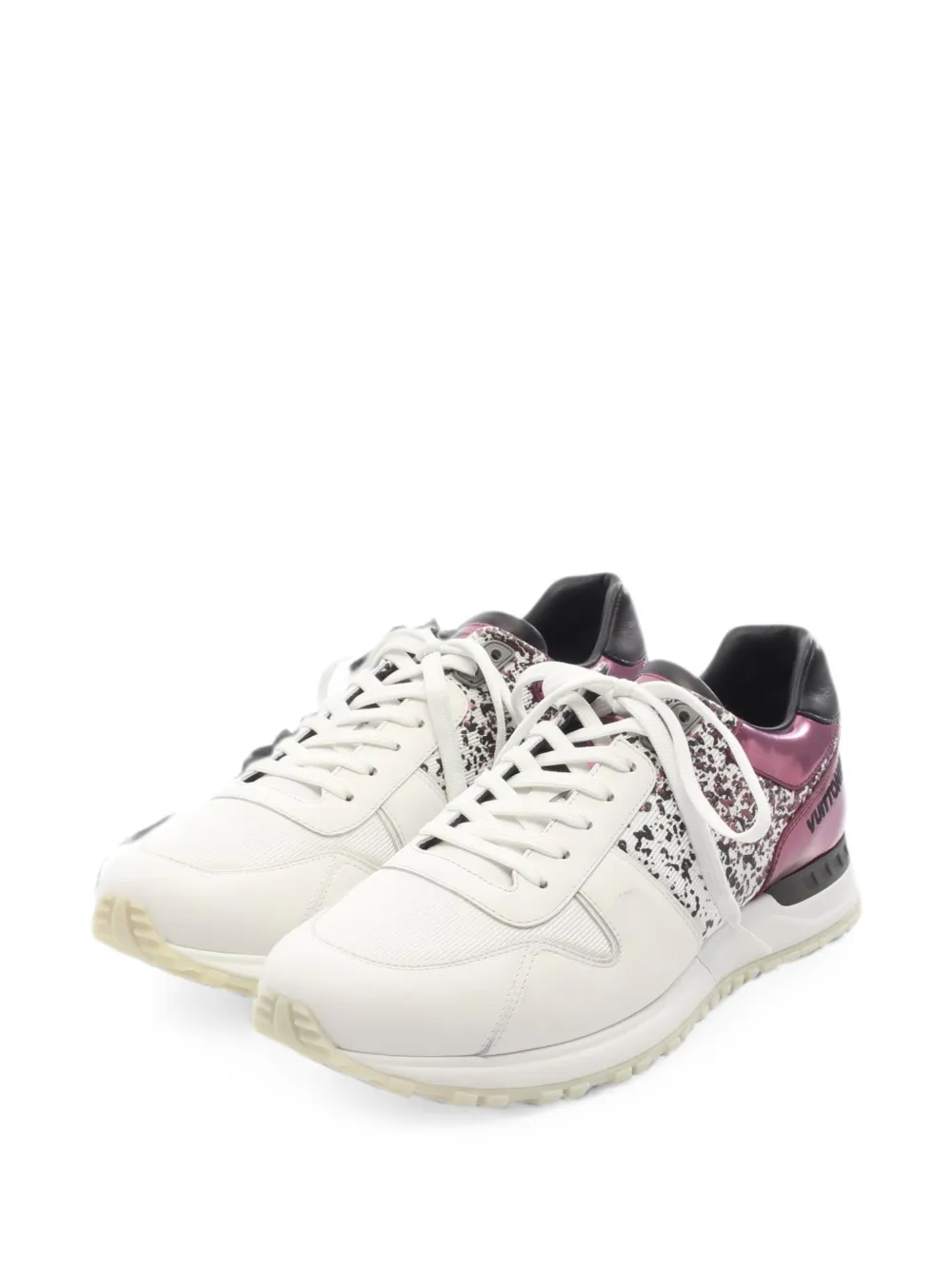 Louis Vuitton Pre-Owned 2020 Run Away Line lace-up sneakers - Weiß