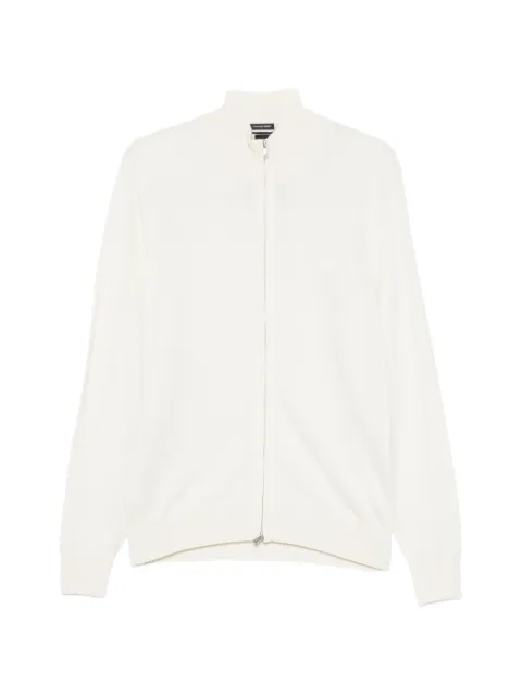 BOSS Balonso zip-up cardigan
