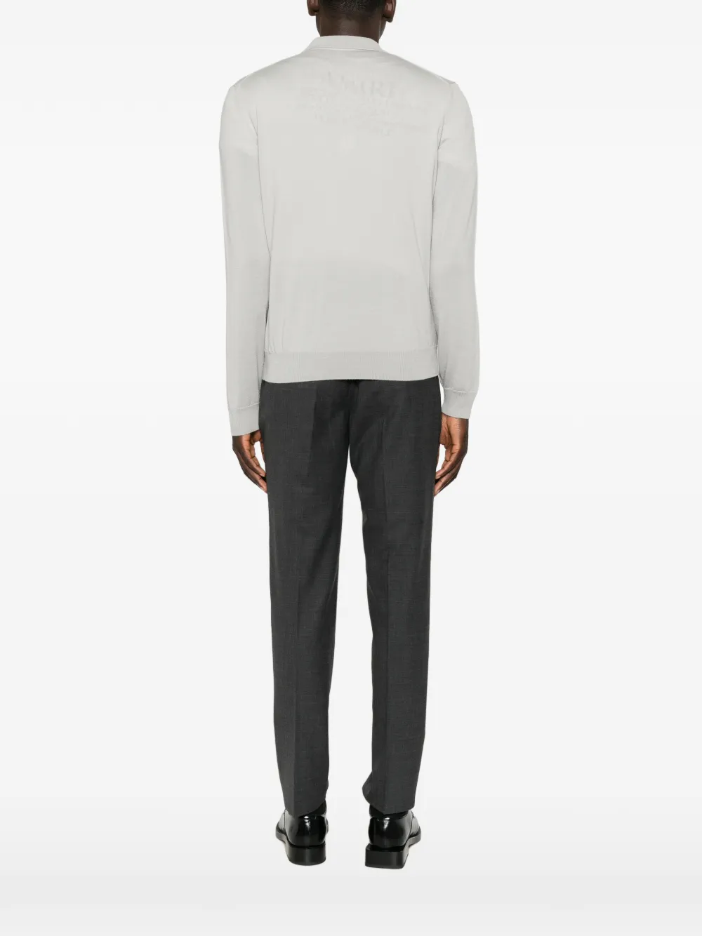 Corneliani Polotrui met kraag en knopen Grijs