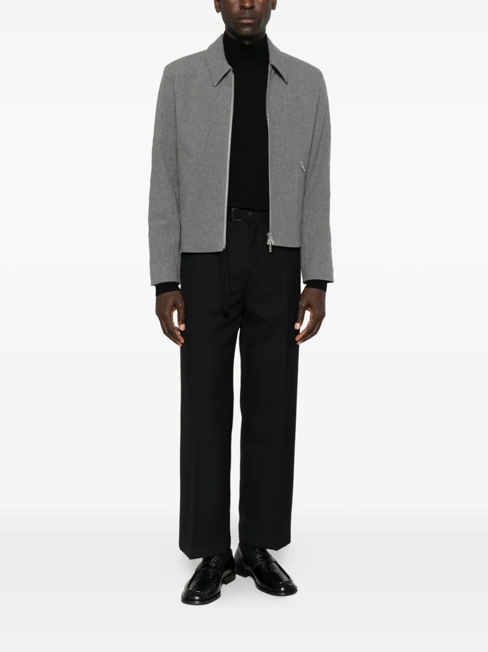 Corneliani Trui met hoge hals Zwart