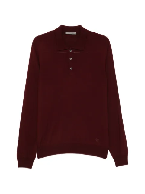 Corneliani buttoned polo shirt