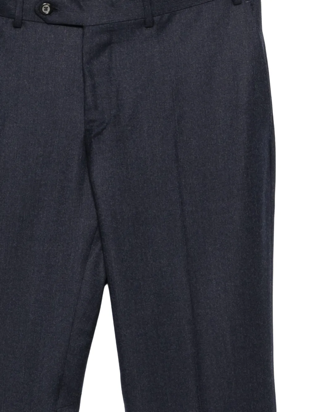 Canali Geplooide pantalon Blauw