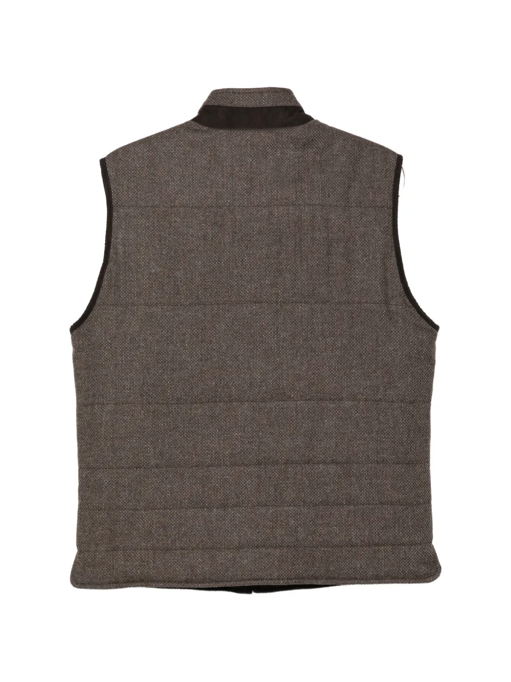 Corneliani Gewatteerde bodywarmer Bruin