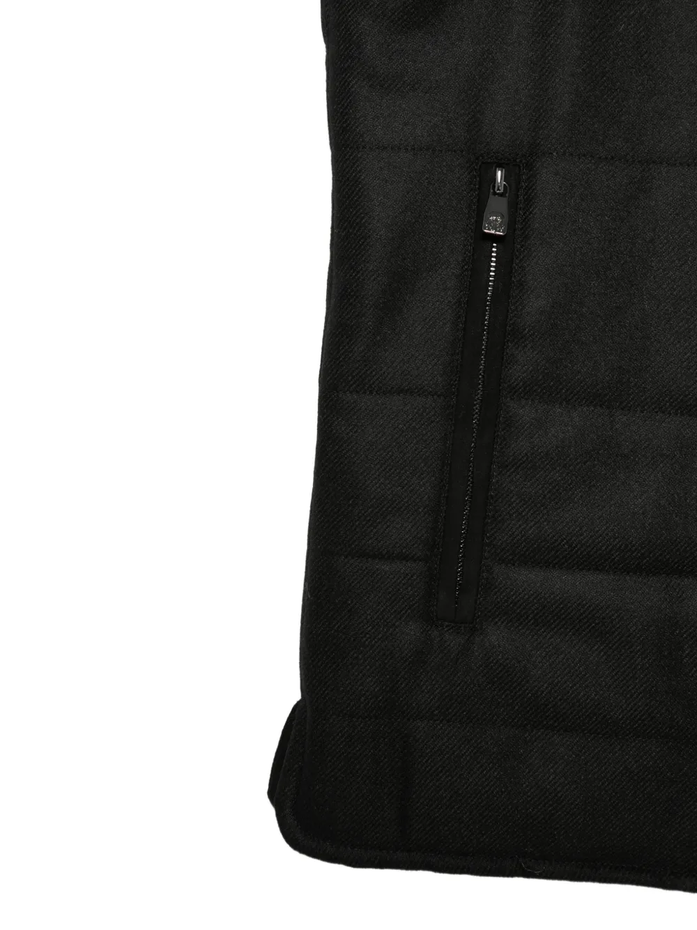 Corneliani Bodywarmer met rits Zwart
