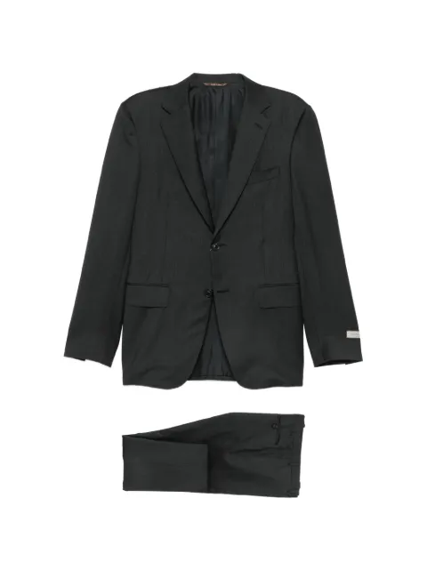 Canali single-breasted notched-lapels suit