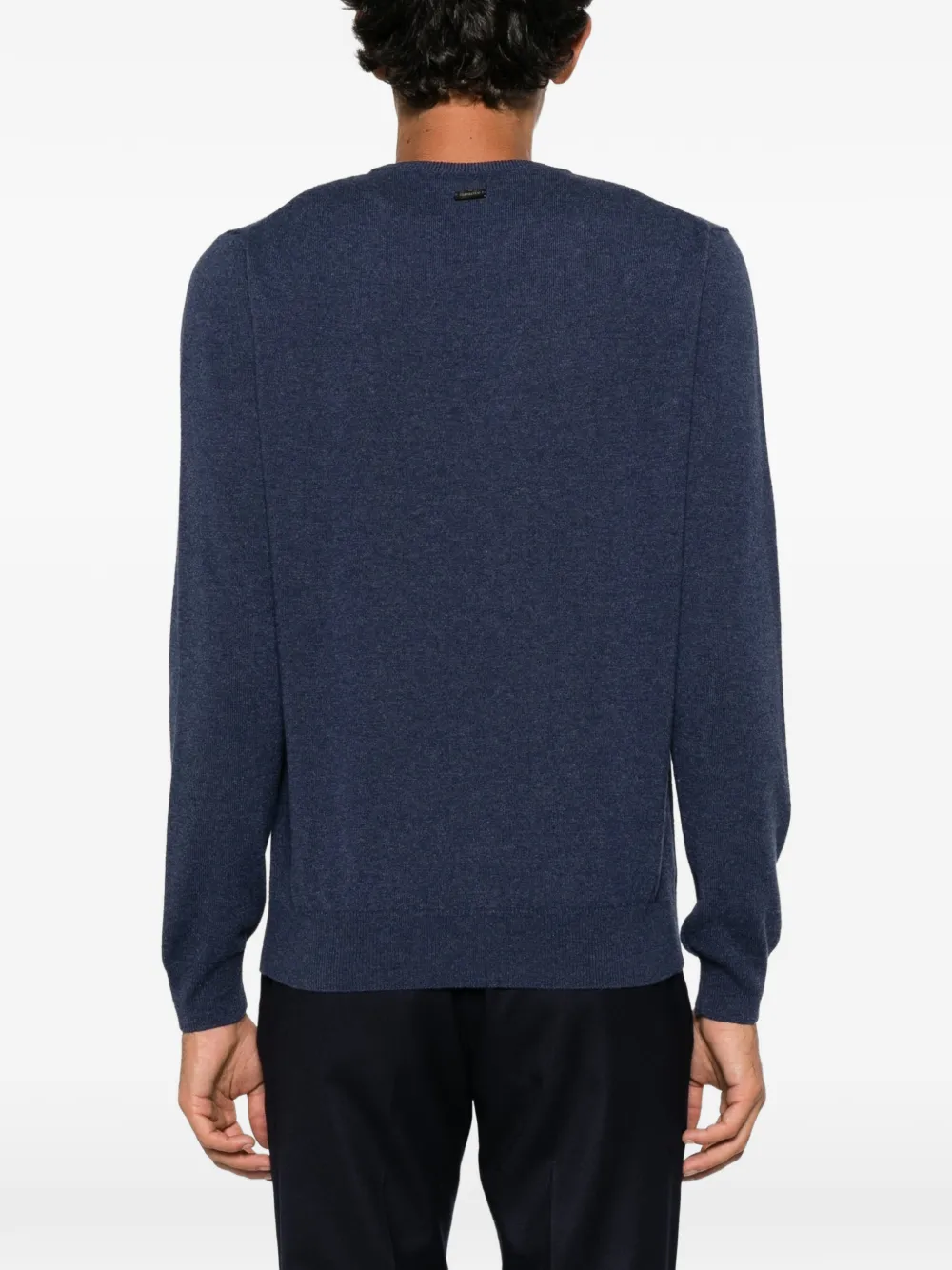 Corneliani Trui met hoge hals Blauw