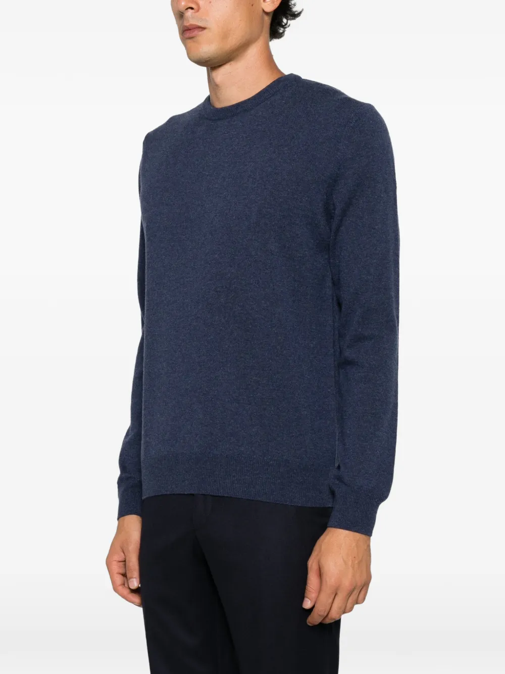 Corneliani Trui met hoge hals Blauw