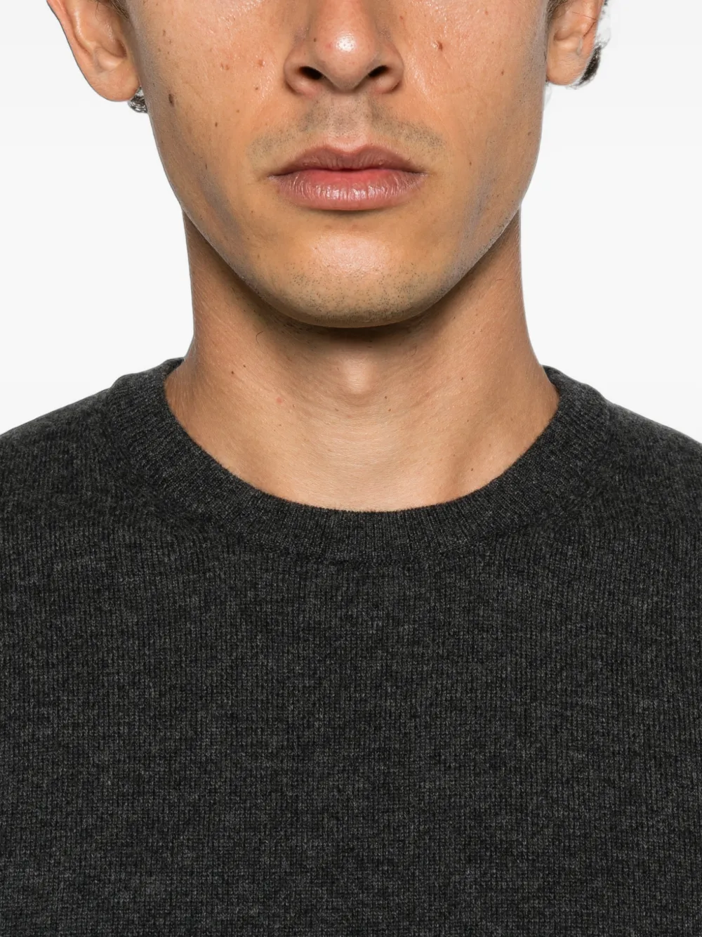 Corneliani Trui met hoge hals Grijs