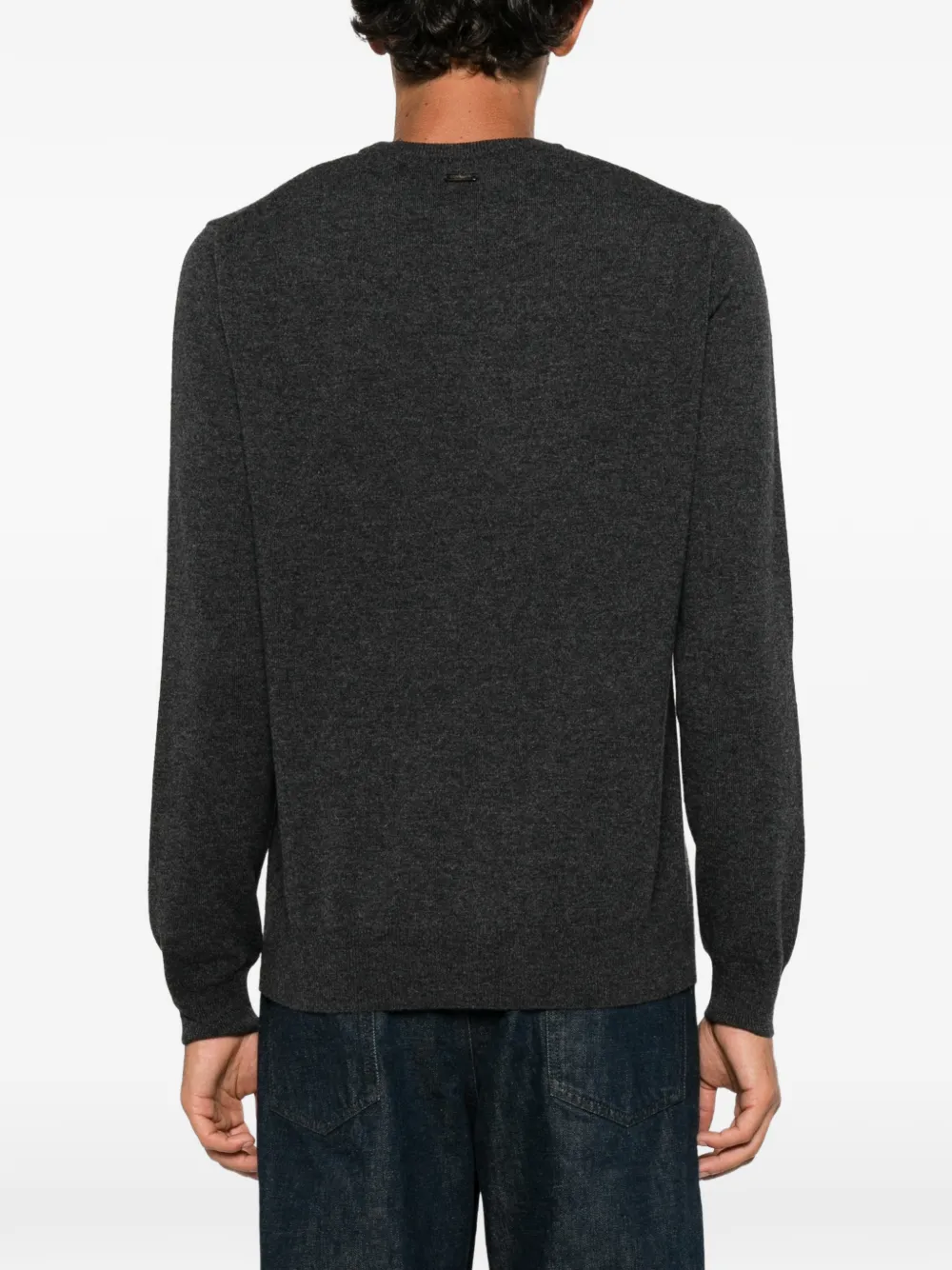 Corneliani Trui met hoge hals Grijs