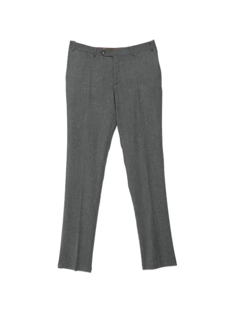 Canali Impeccabile pressed-crease tailored trousers