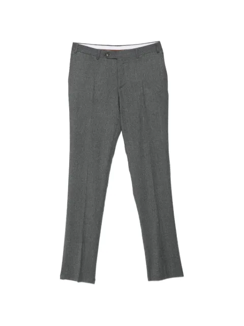 Canali Impeccabile pressed-crease tailored trousers