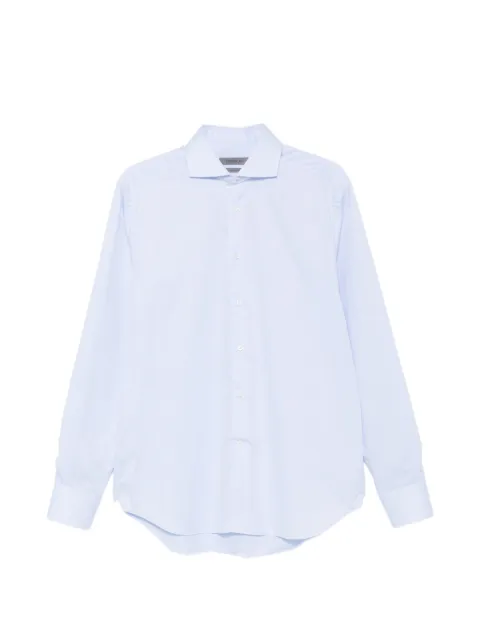 Corneliani spread-collar button-up shirt