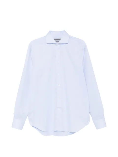 Corneliani spread-collar button-up shirt