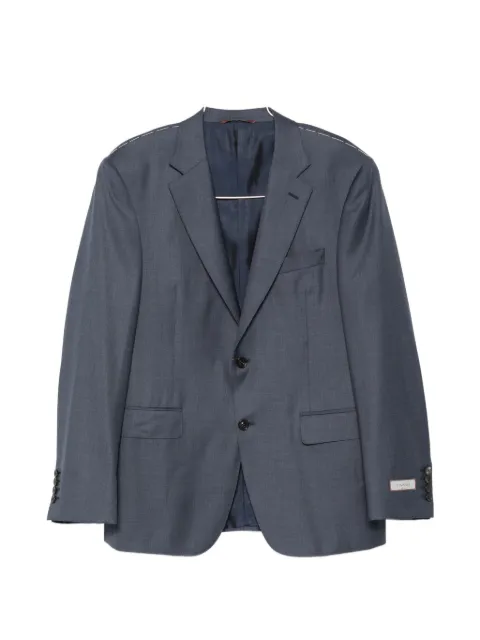 Canali single-breasted notched-lapels suit