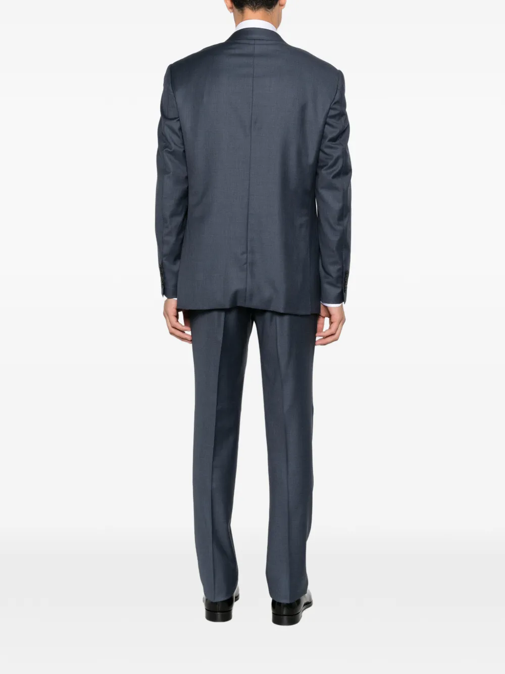 Canali Pak met enkele rij knopen Blauw