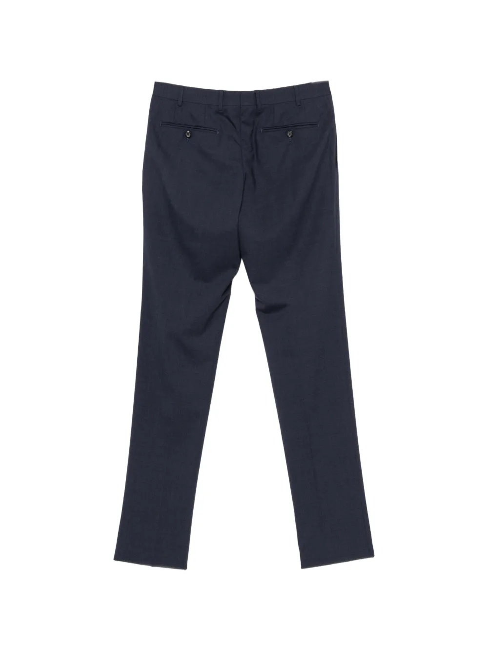 Canali Geplooide pantalon Blauw