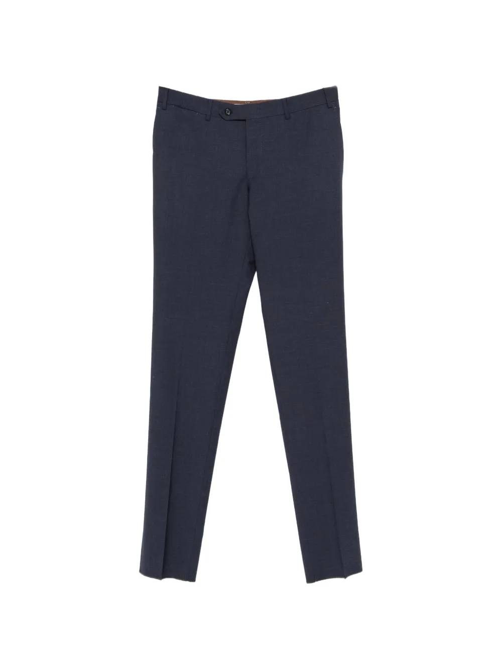Canali pressed-crease tailored trousers - Blu