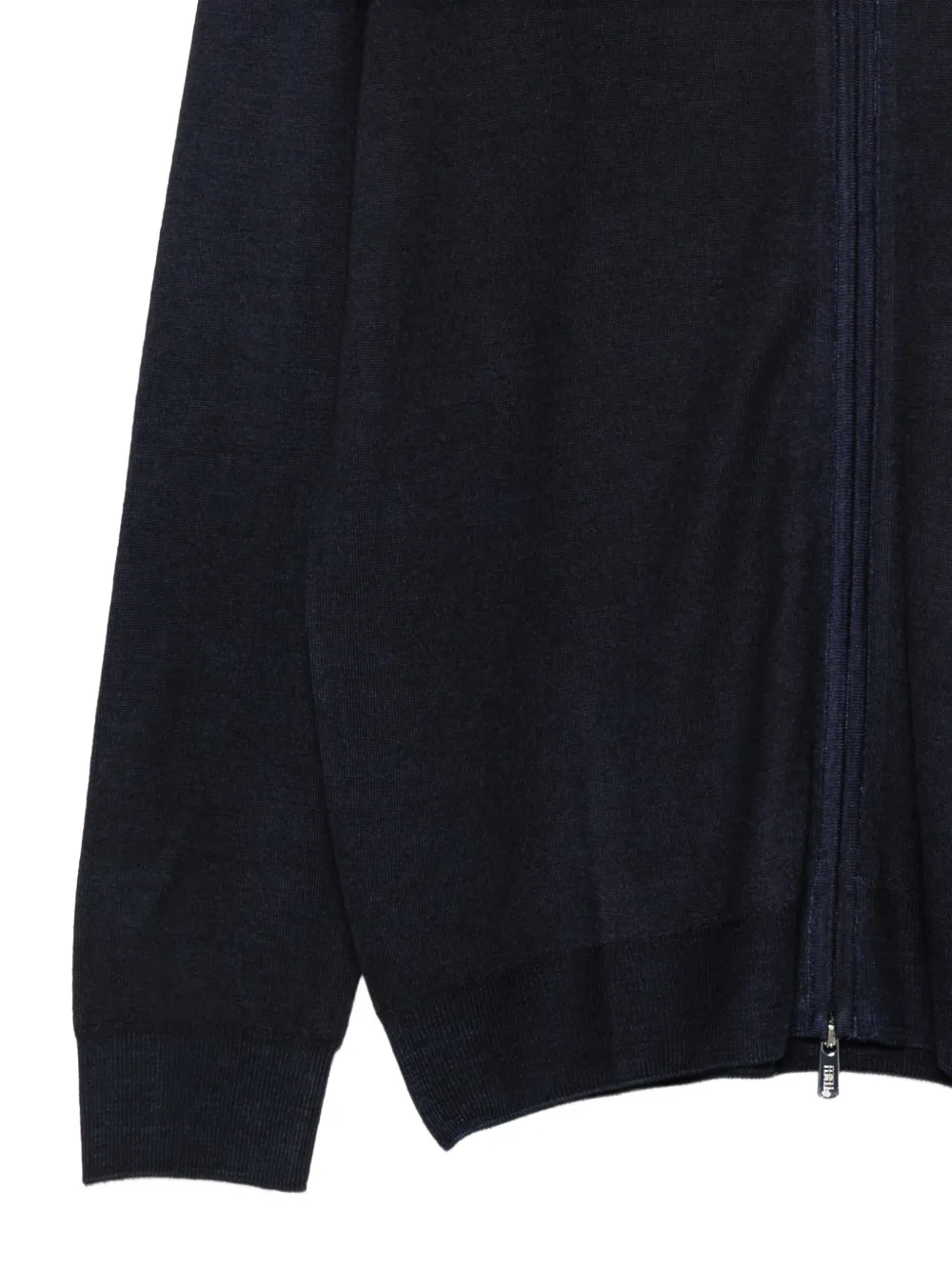 Fedeli Vest met rits Blauw