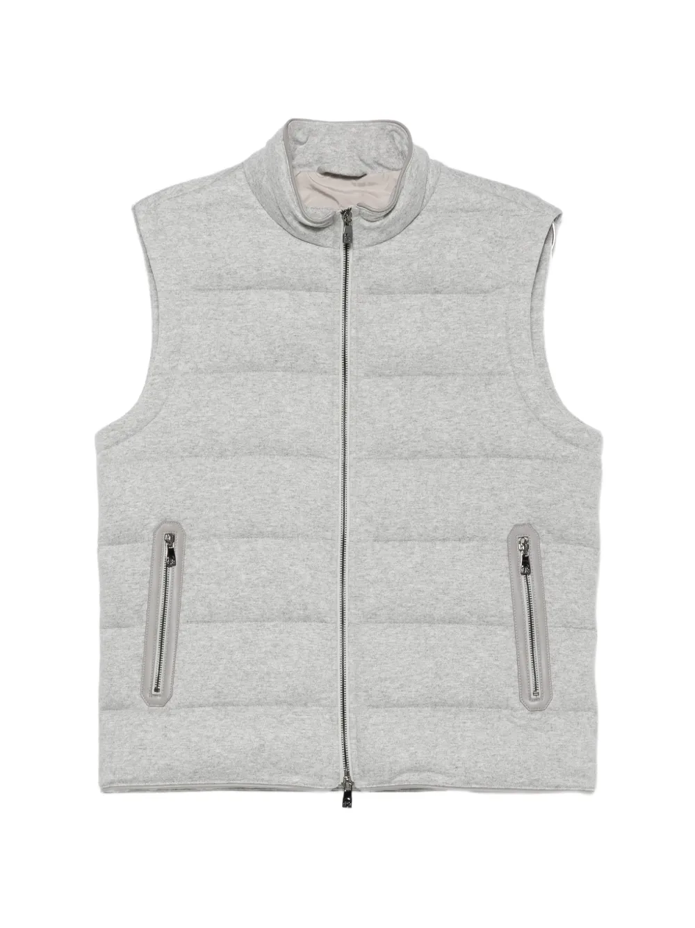 Corneliani quilted gilet - Grey