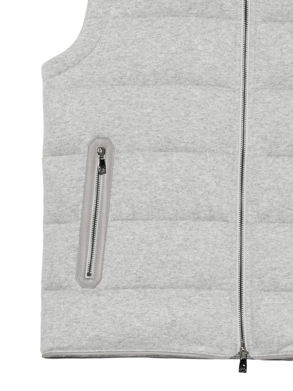 Corneliani Gewatteerde bodywarmer Grijs