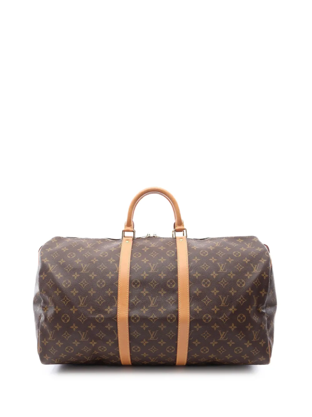 Louis Vuitton Pre-Owned 2000 Monogram Keepall 55 travel bag - Braun