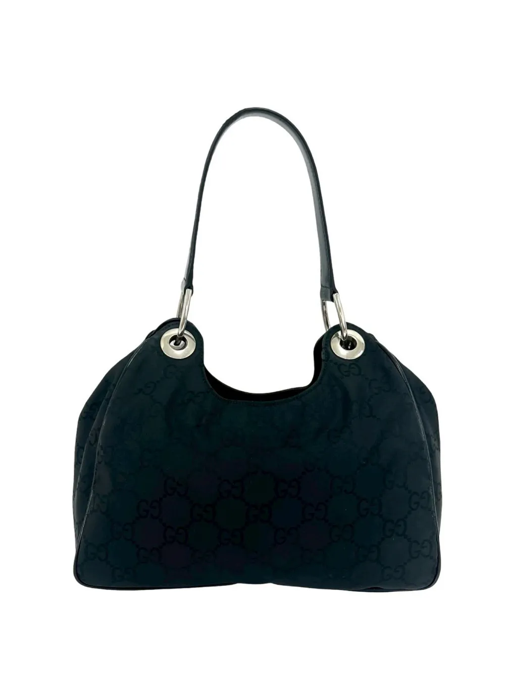 Gucci Pre-Owned 2000-2015 GG Nylon shoulder bag - Nero