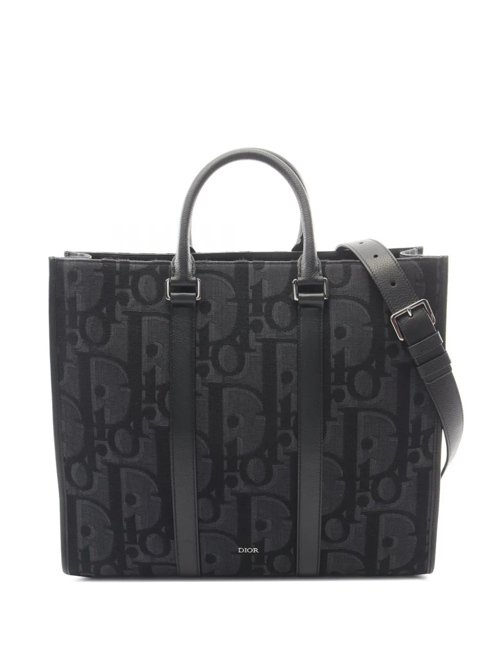 Christian Dior Pre-Owned 2010s Oblique tote bag - Nero
