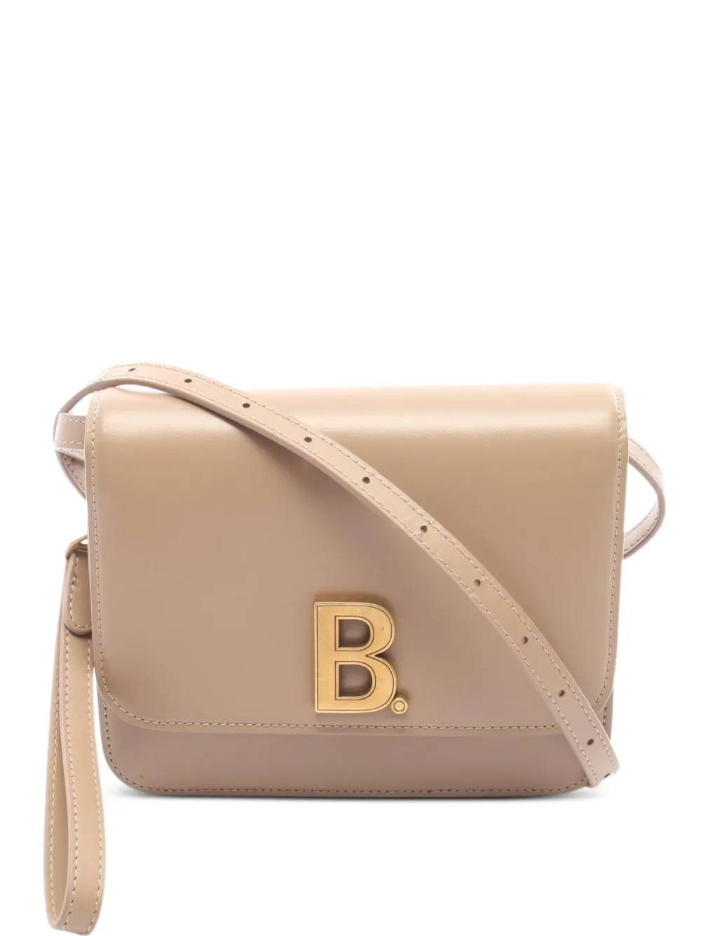 Balenciaga Pre-Owned 2010s B. logo shoulder bag - Toni neutri
