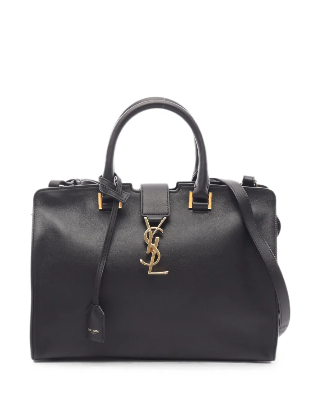 Saint Laurent Pre-Owned 2010s Kabas monogram handbag - Nero