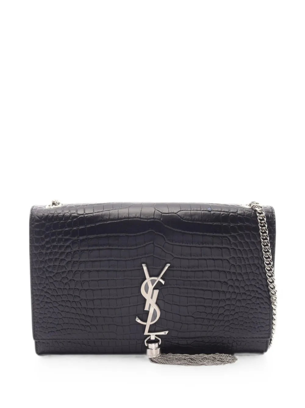 Saint Laurent Pre-Owned 2010s Kate monogram shoulder bag - Schwarz