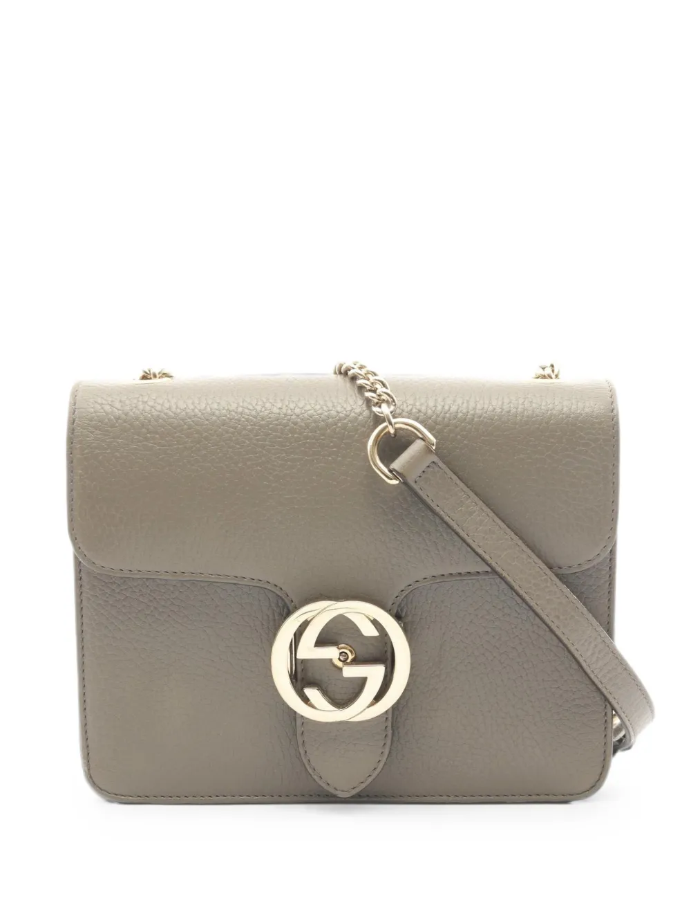 Gucci Pre-Owned 2000s Interlocking G shoulder bag - Grau