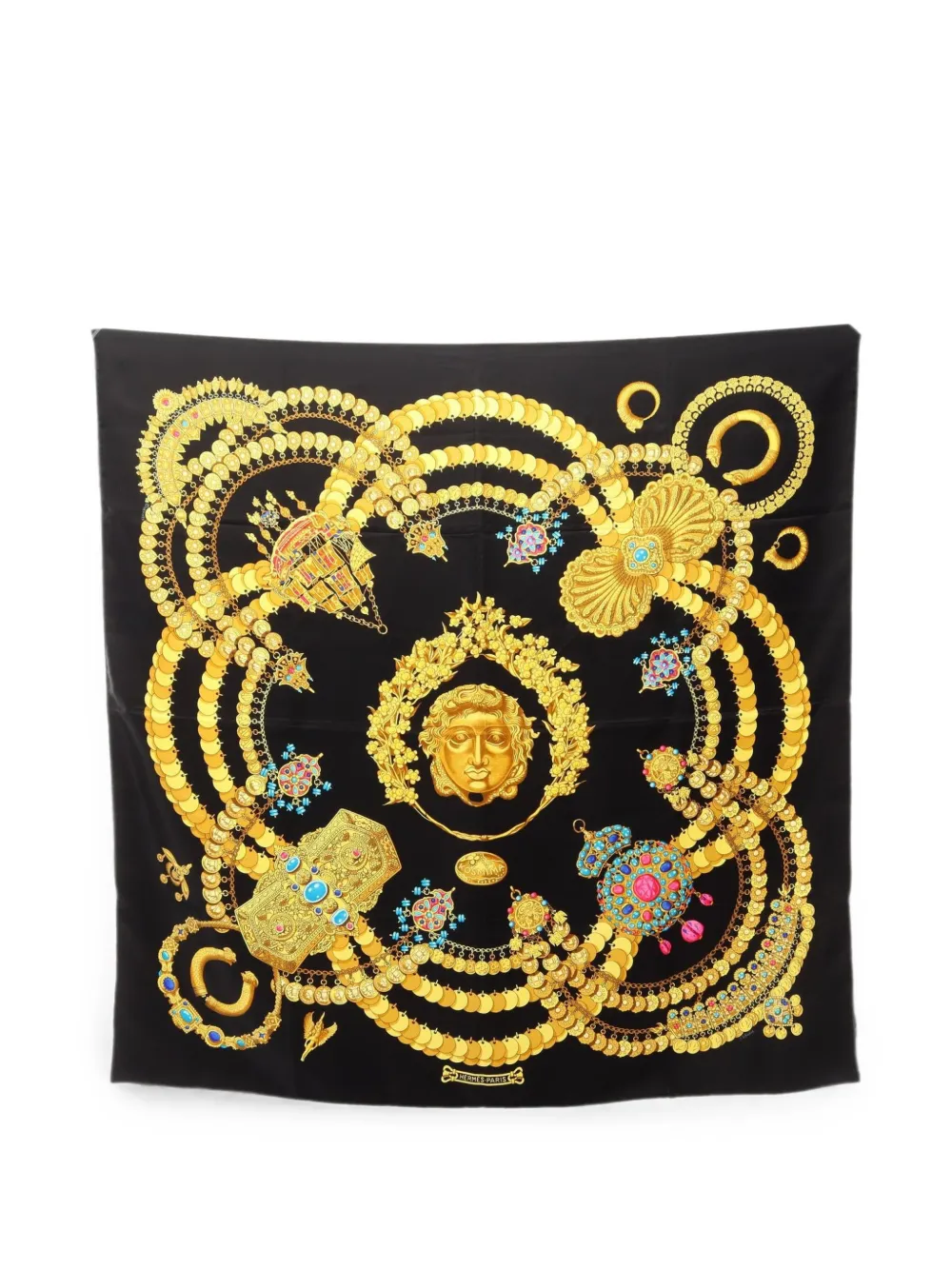 Hermès Pre-Owned 2010s Kosmima scarf - Schwarz