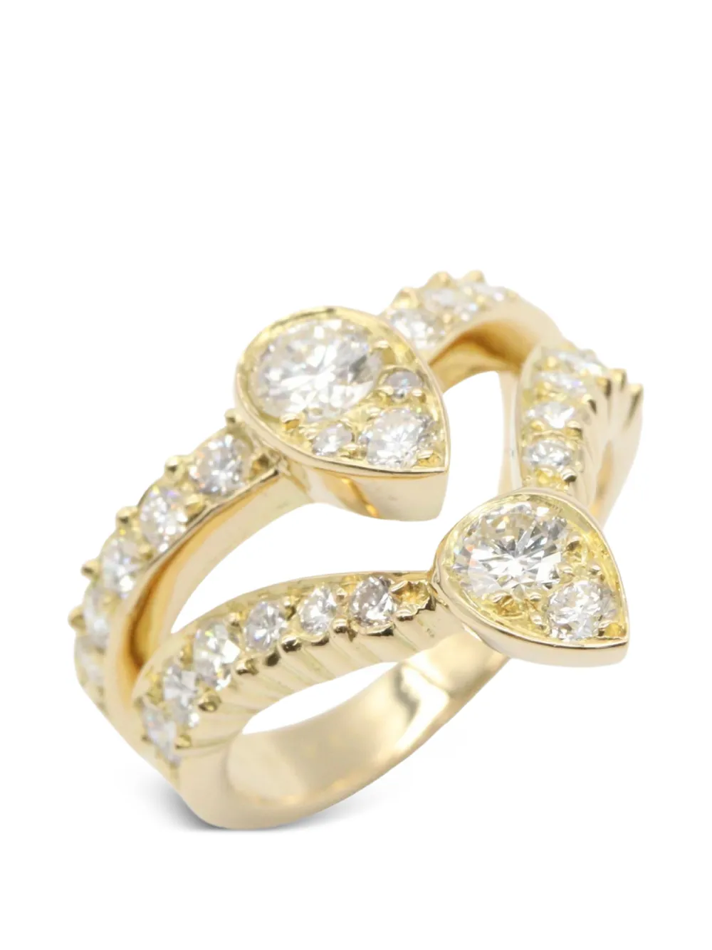 Van Cleef & Arpels Pre-owned 2010s Diamond Ring in Gold, view 3