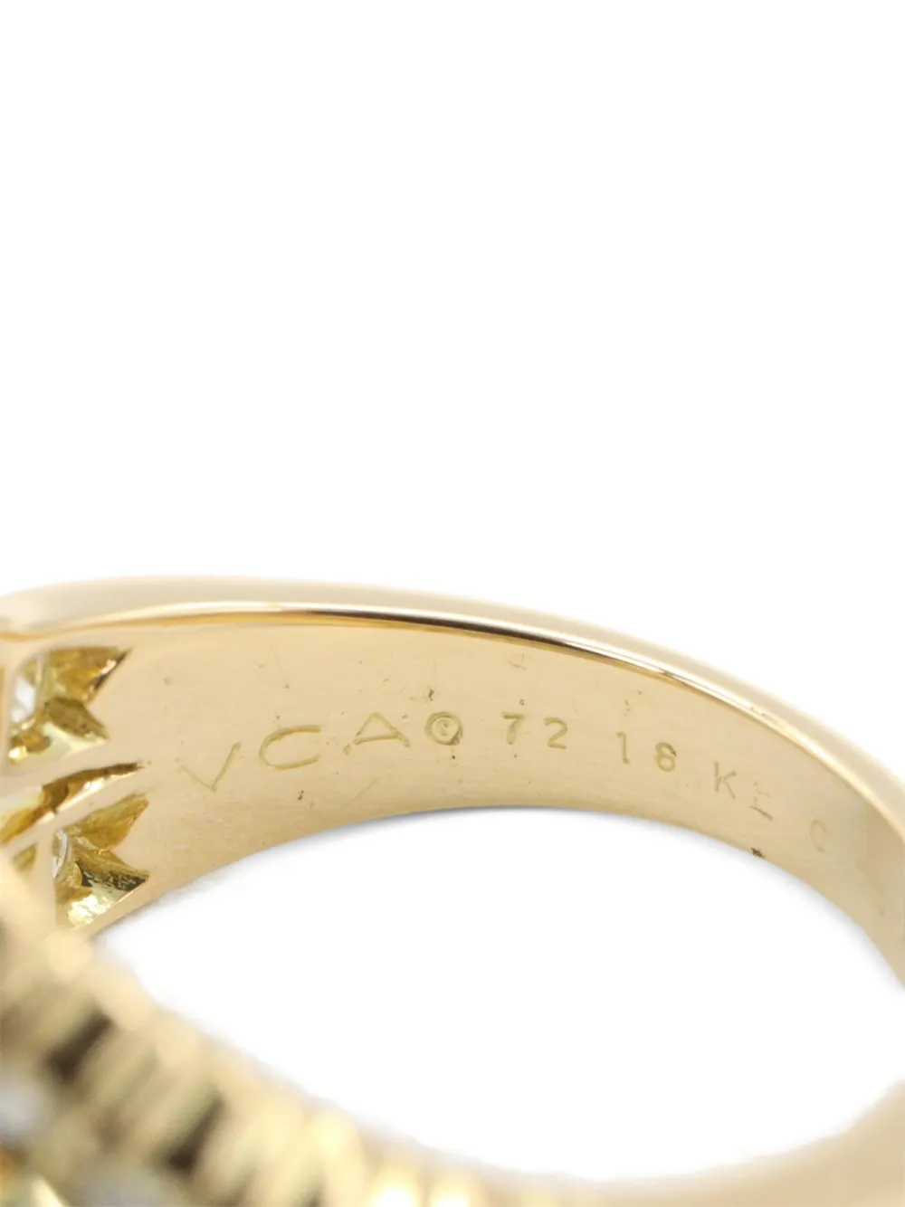 Van Cleef & Arpels Pre-owned 2010s Diamond Ring in Gold, view 4