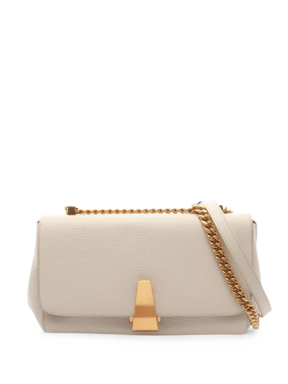 Bottega Veneta Pre-Owned 2010s Parameter chain shoulder bag - Nude