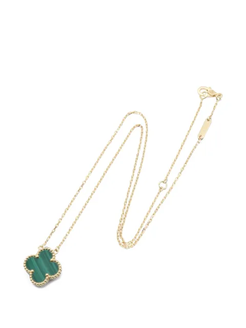 Van Cleef & Arpels Pre-Owned collar Alhambra con malaquita 2010