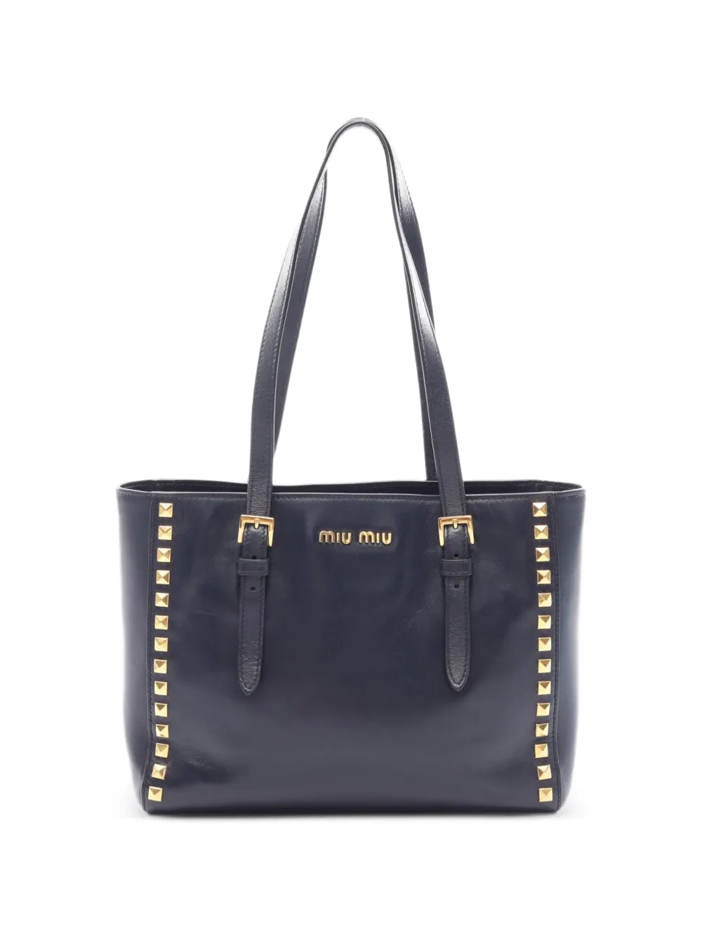 【miumiu】クラッチバッグ　スタッズ　ネイビー 楽天市場】miumiu スタッズの通販