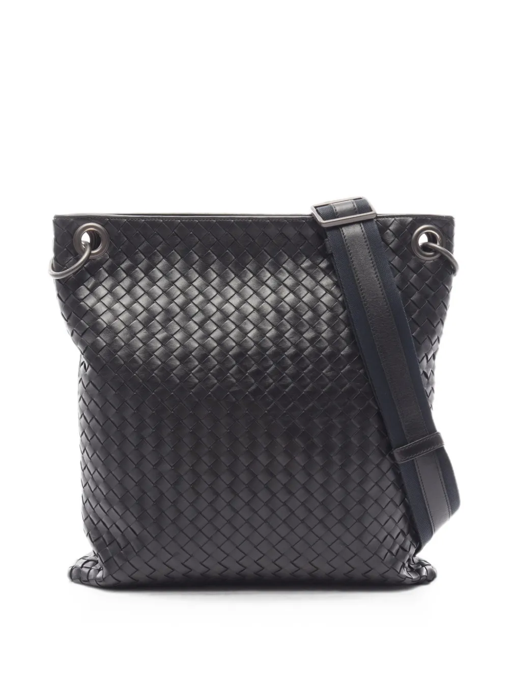 Bottega Veneta Pre-Owned 2010s Intrecciato shoulder bag - Schwarz
