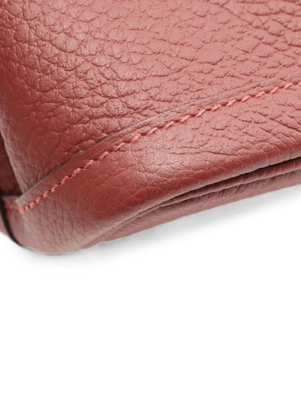 Pre-owned Hermes 2020 Garden Party Tpm Negonda Tote Bag In Red