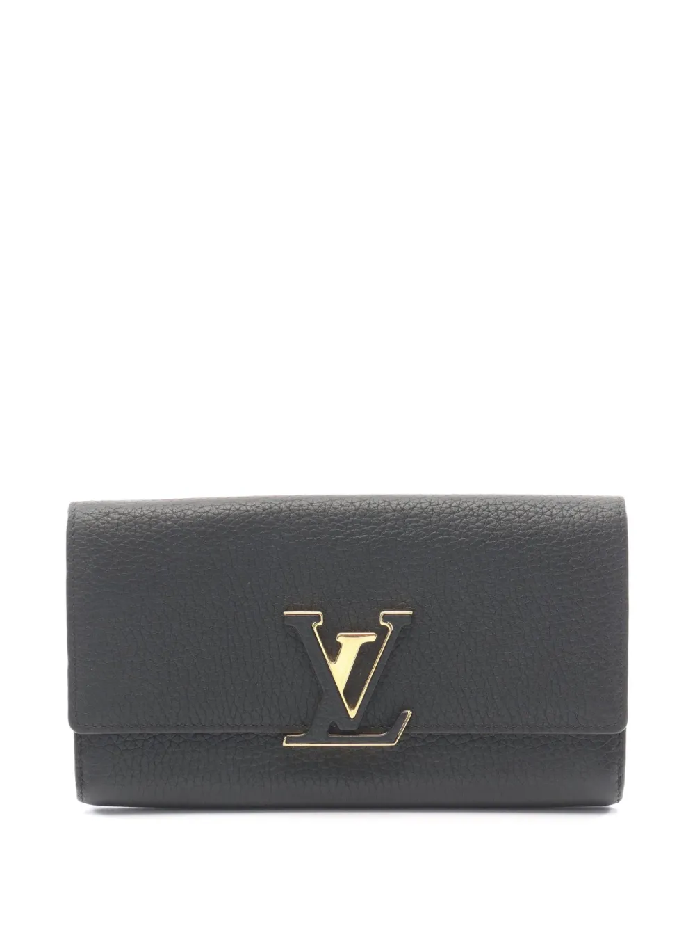 Louis Vuitton Pre-Owned 2018 Capucines bi-fold wallet - Schwarz